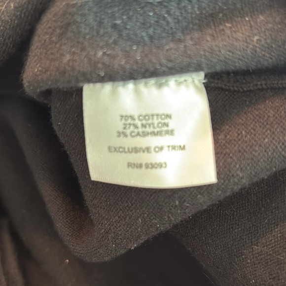 Tyler Boe Cotton/Cashmere Blend Dress. Size Large - Picture 8 of 9